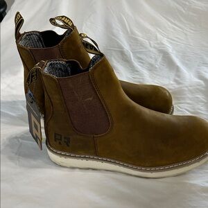 RR Footwear ROCKROOSTER Suede Slip-On Boots